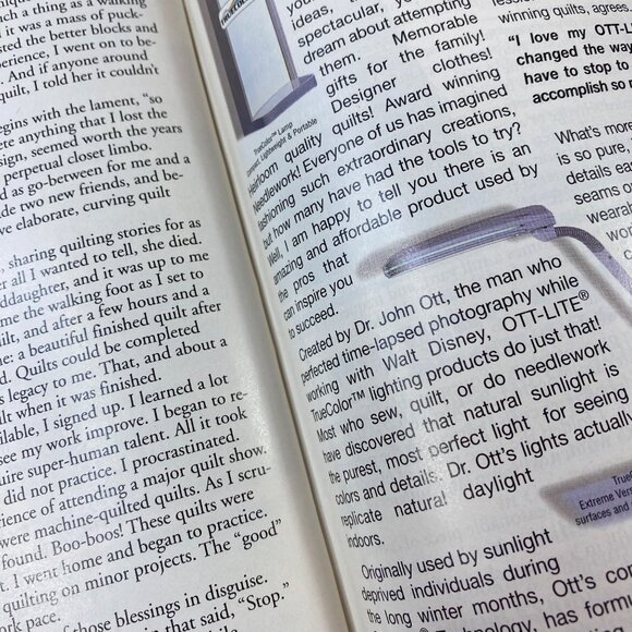 Quilters Newsletter Magazine April 2000 No. 321 Edition Patterns Tip Articles - Picture 11 of 11